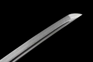 Katana Hirosaki (Acciaio Damasco & Vero Pelle di Razza)