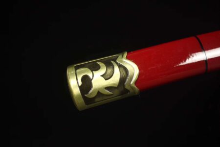 Sandai Kitetsu Versione Katana Anime Sciabola Samurai Giapponese Acciaio ad Alto Contenuto di Carbonio Sciabola Longquan